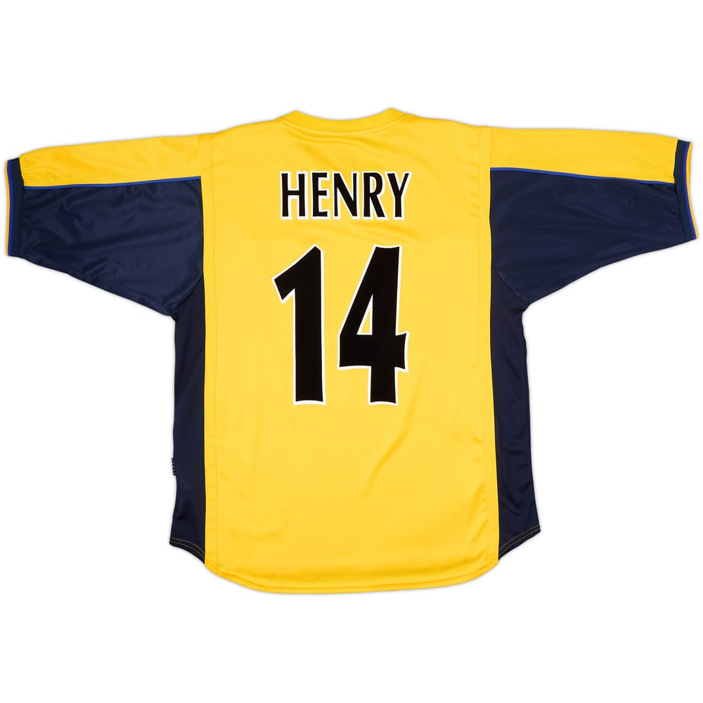 1999-01 Arsenal Away Shirt Henry #14 - 8/10 - (L)