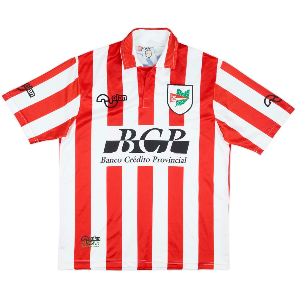 1995-97 Estudiantes De La Plata Home Shirt - 9/10 - (M)