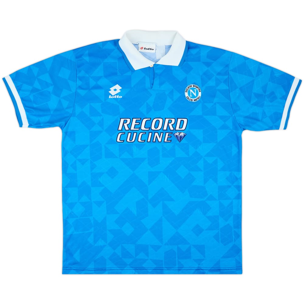 1994-96 Napoli Match Issue Home Shirt #6