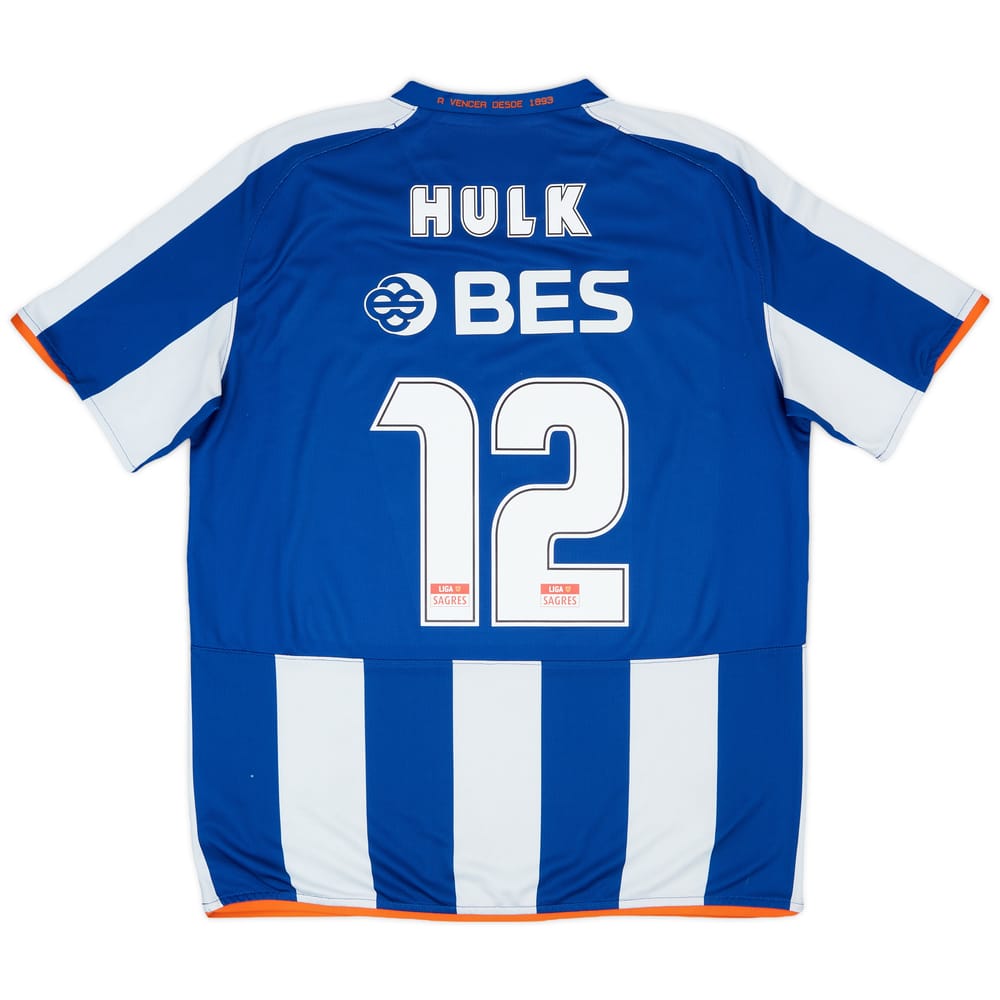 2008-09 Porto Home Shirt Hulk #12 - 7/10 - (L)
