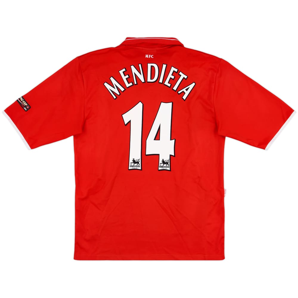 2003-04 Middlesbrough Home Shirt Mendieta #14 - 8/10 - (XL)