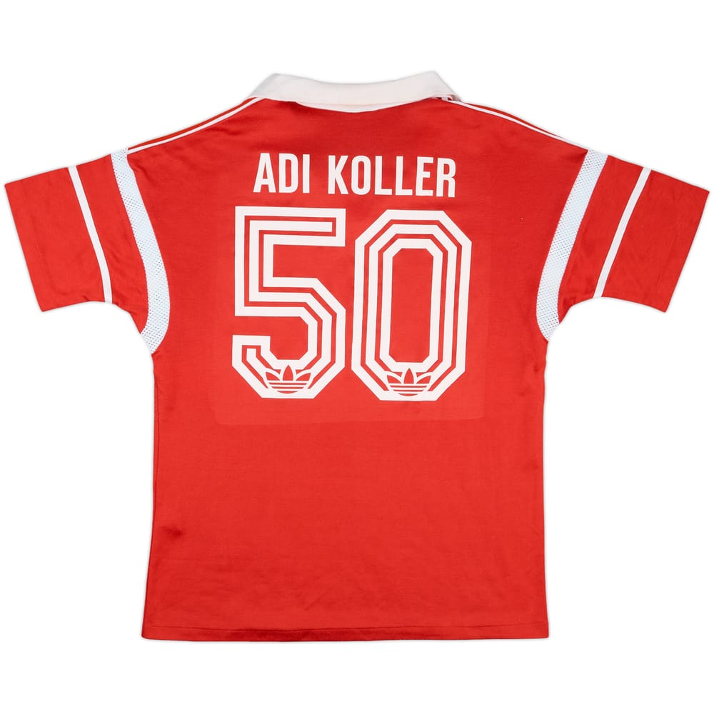 1988-90 Switzerland Home Shirt Adi Koller #50 - 7/10 - (L)