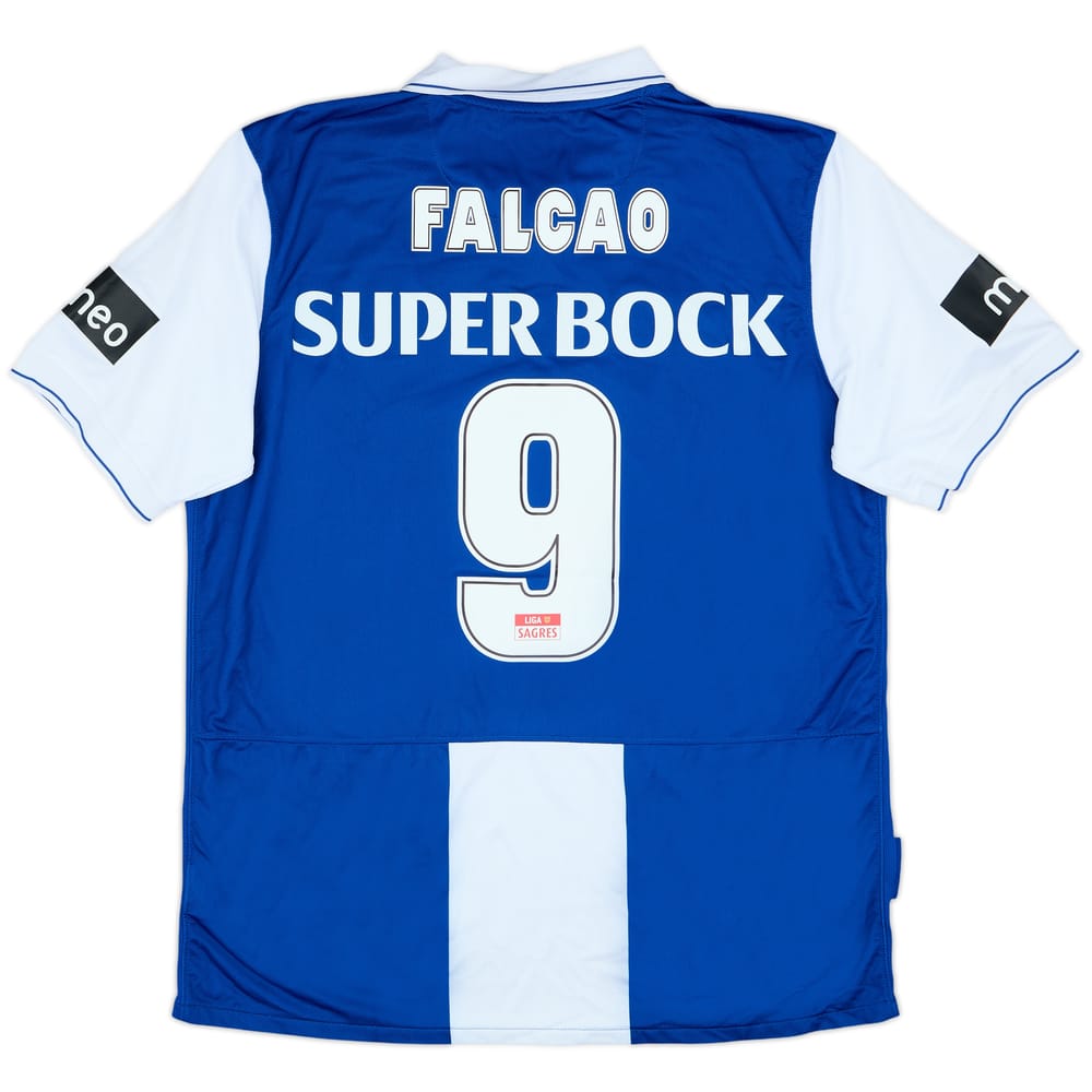 2009-10 Porto Home Shirt Falcao #9 - 6/10 - (L)
