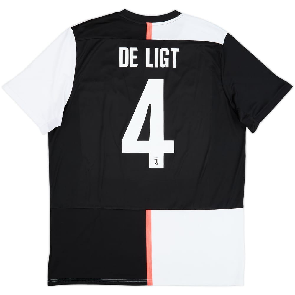 Camiseta de local del Juventus 2019-20 De Ligt #4 - 7/10 - (XL)
