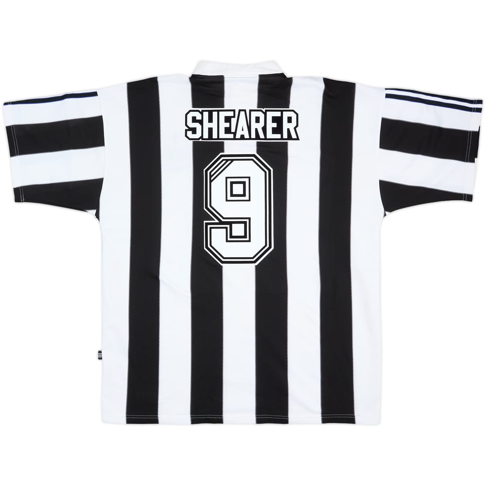 1995-97 Newcastle Home Shirt Shearer #9 - 9/10 - (XL)