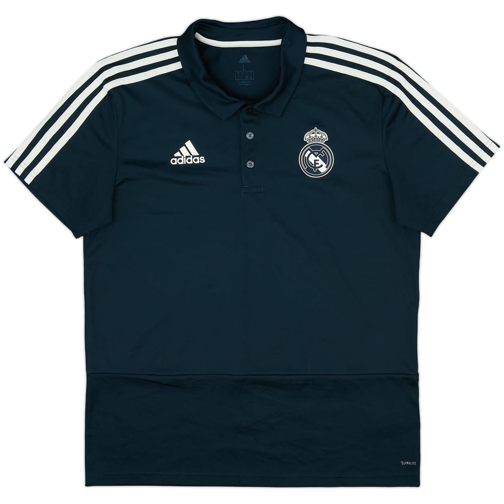 2018-19 Real Madrid adidas Polo Shirt - 8/10 - (L)
