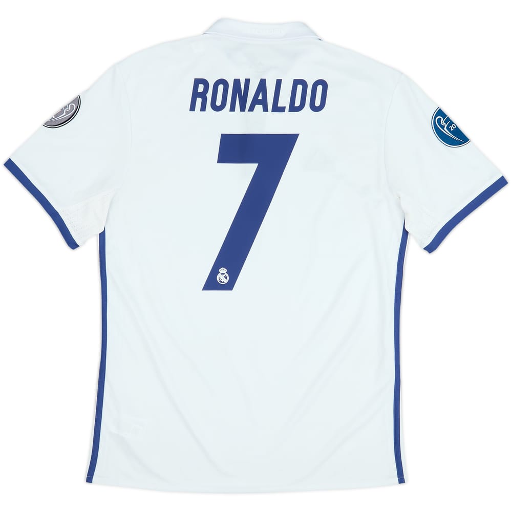 2016-17 Real Madrid Home Shirt Ronaldo #7 - 6/10 - (M)