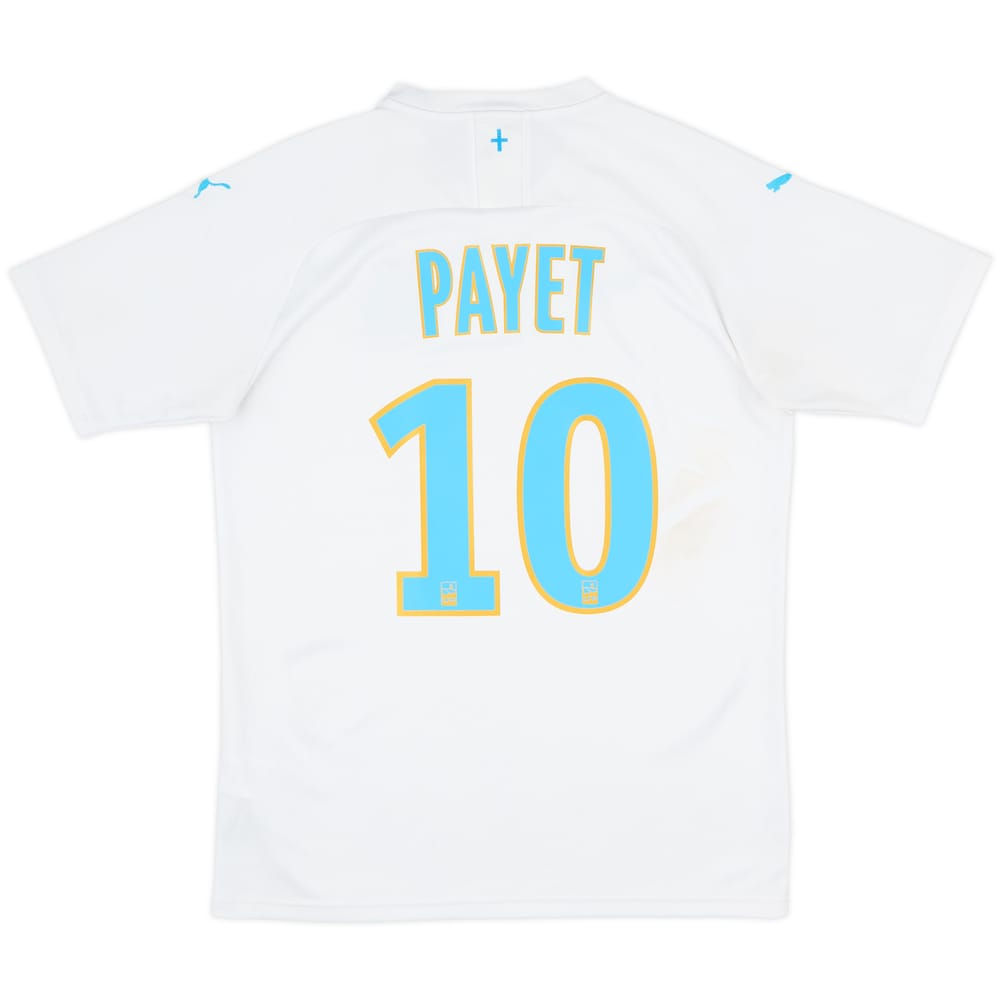 2019-20 Olympique Marseille Home Shirt Payet #10 - 6/10 - (M)