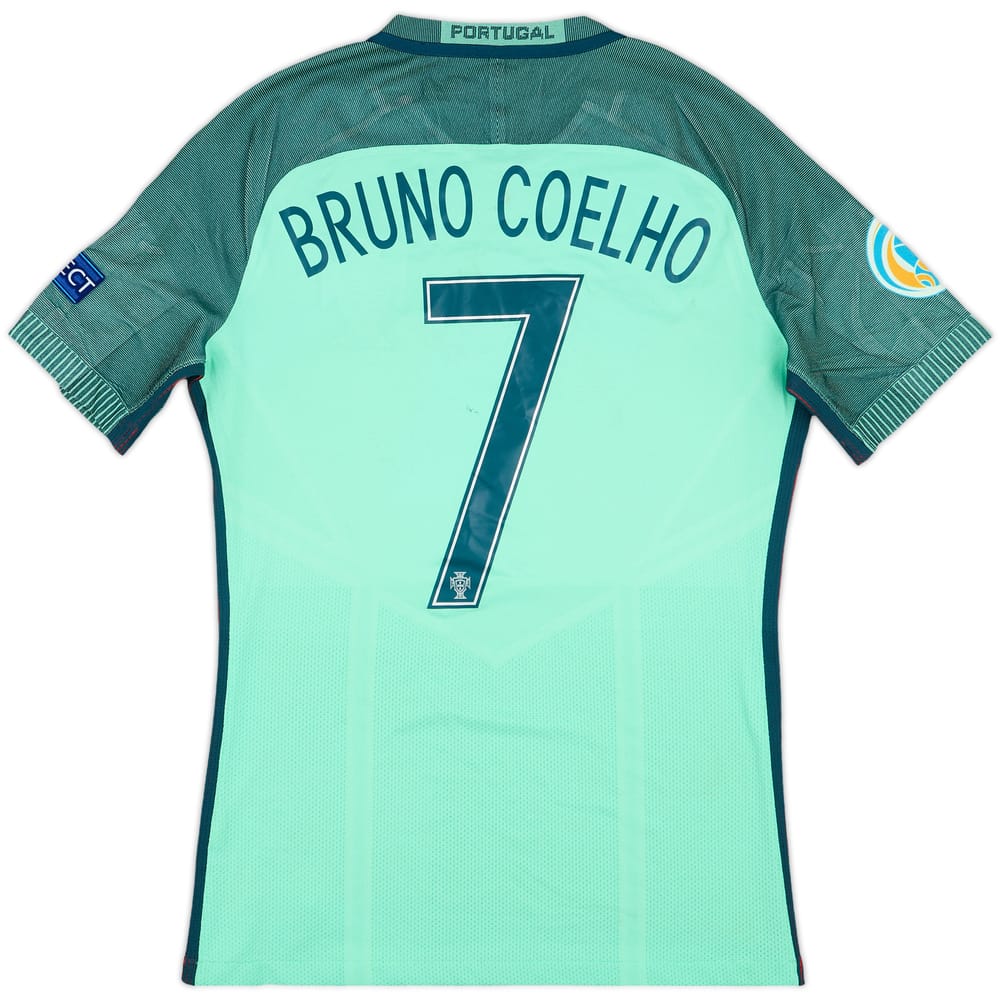 2018 Portugal Match Issue Futsal Euro Away Shirt Bruno Coelho #7