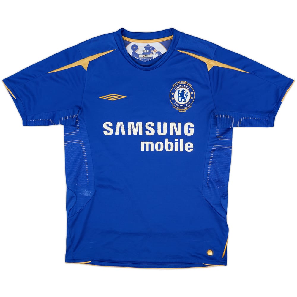 2005-06 Chelsea Centenary Home Shirt - 5/10 - (XL.Boys)