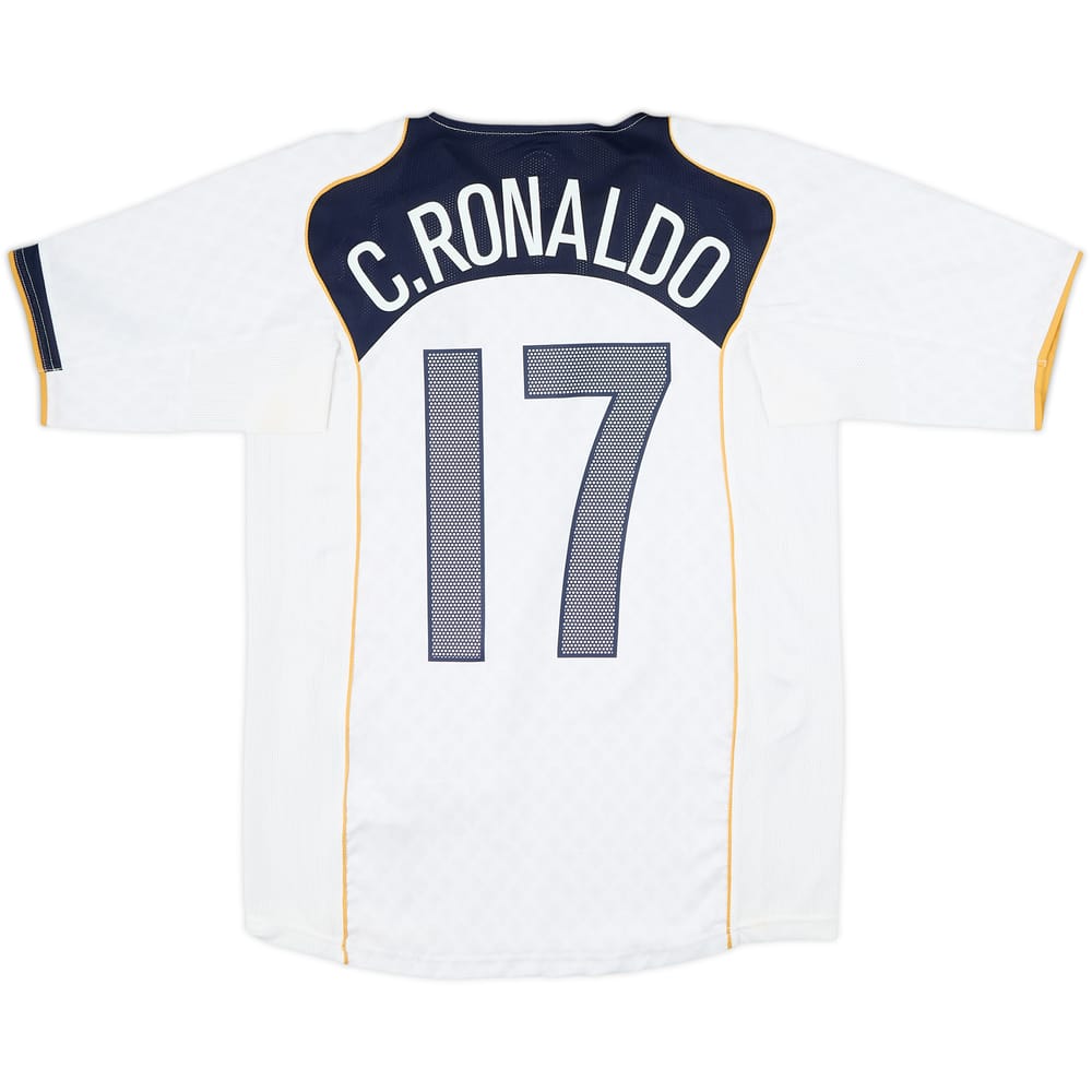 2004-06 Portugal Away Shirt C.Ronaldo #17 - 9/10 - (XL.Boys)