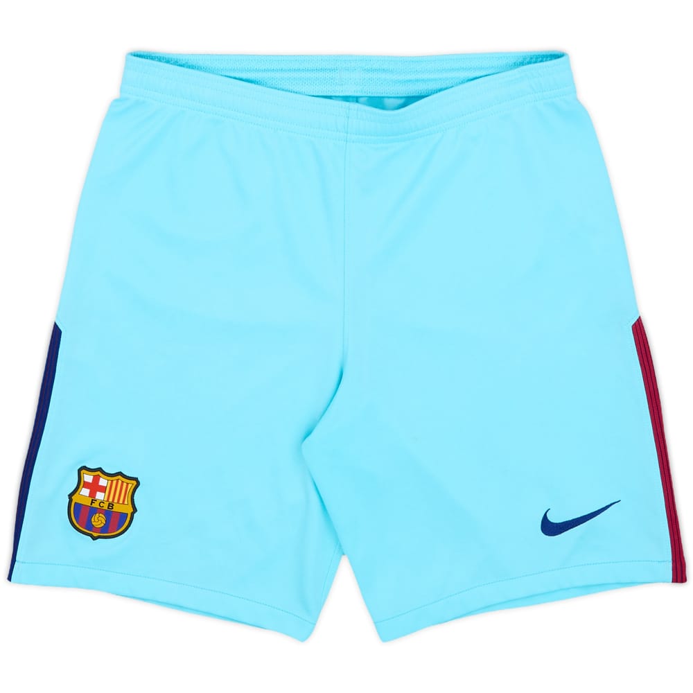 2017-18 Barcelona Away Shorts - 9/10 - (S)