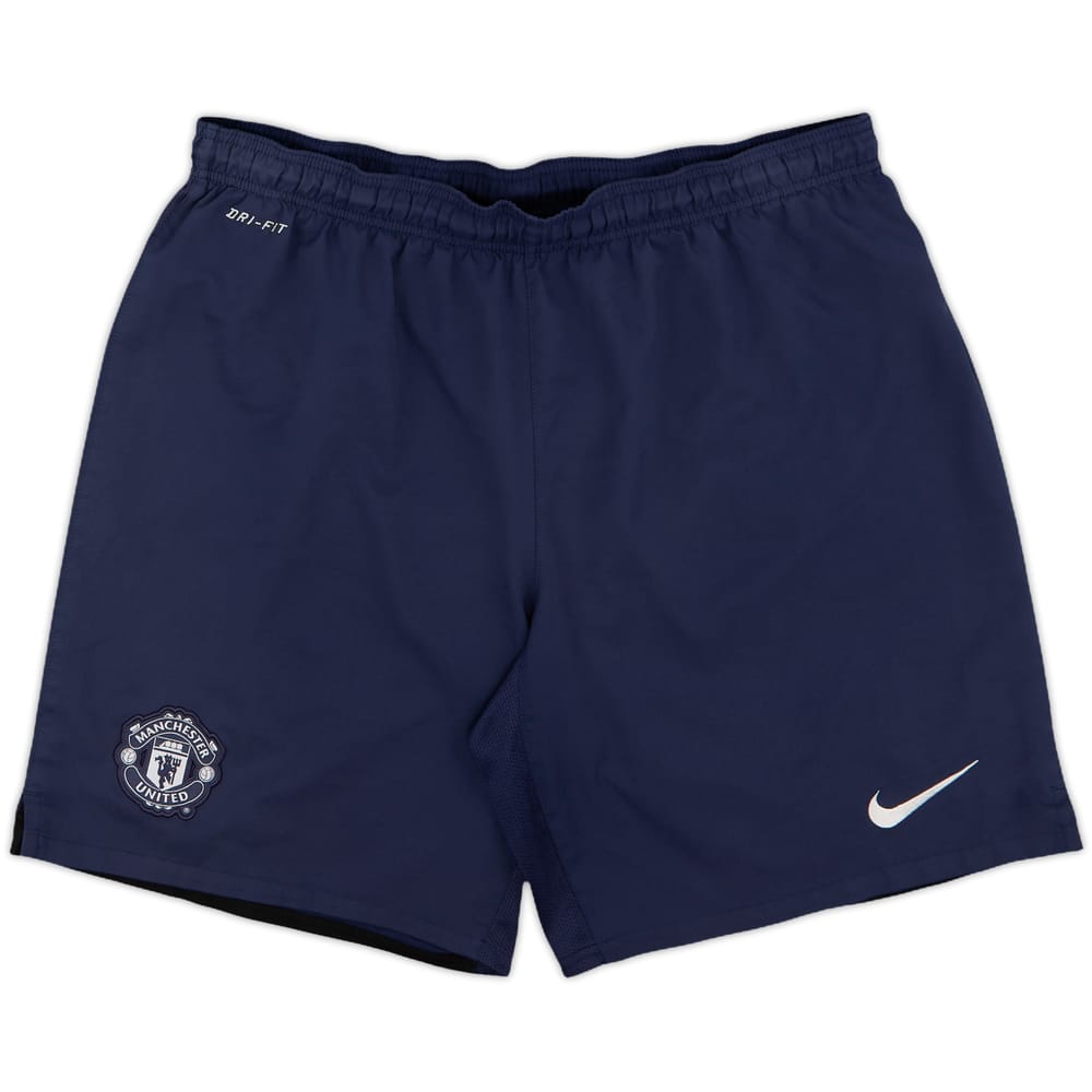 2013-14 Manchester United Away Shorts - 9/10 - (XL)