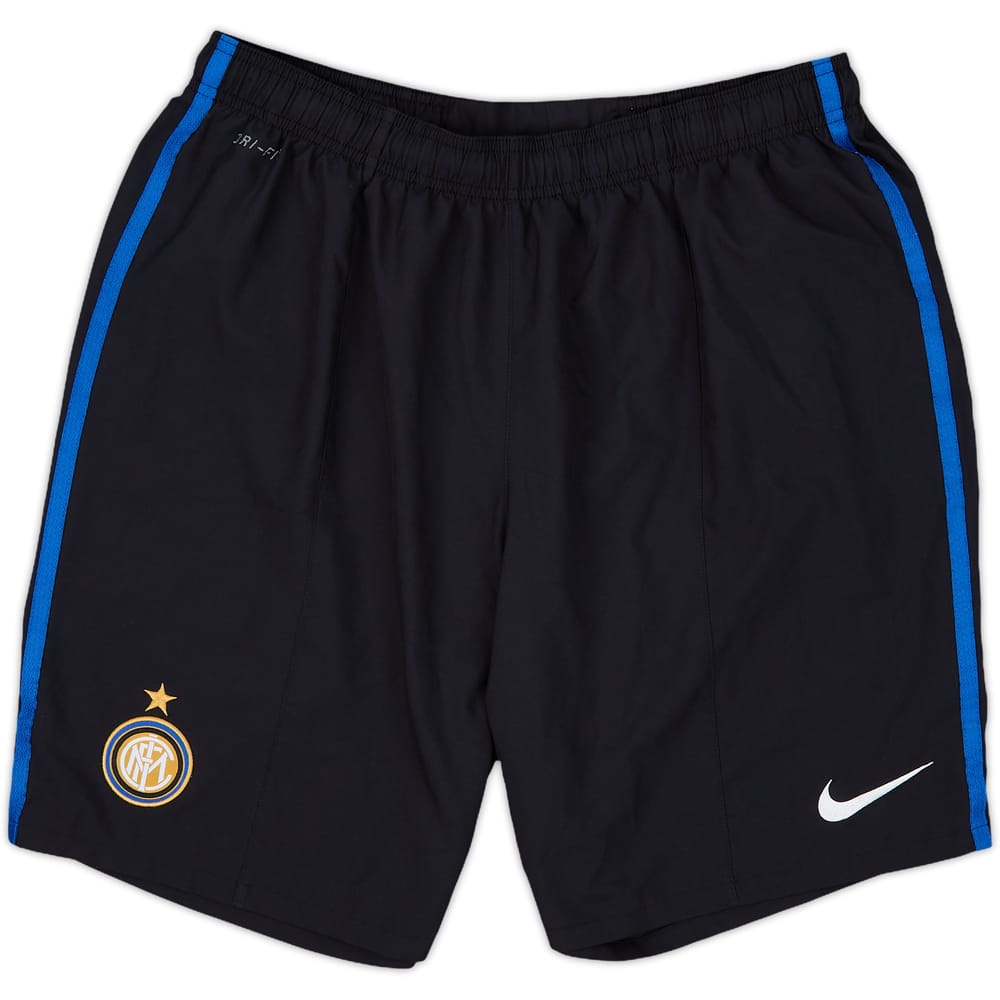 2011-12 Inter Milan Home Shorts - 10/10 - (XL)