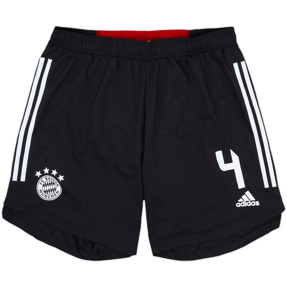 2020-21 Bayern Munich Player Issue adidas Training Shorts #4 - 10/10 - (XL)