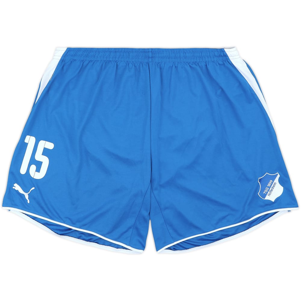 2009-10 TSG Hoffenheim Home Shorts #15 - 5/10 - (XXL)