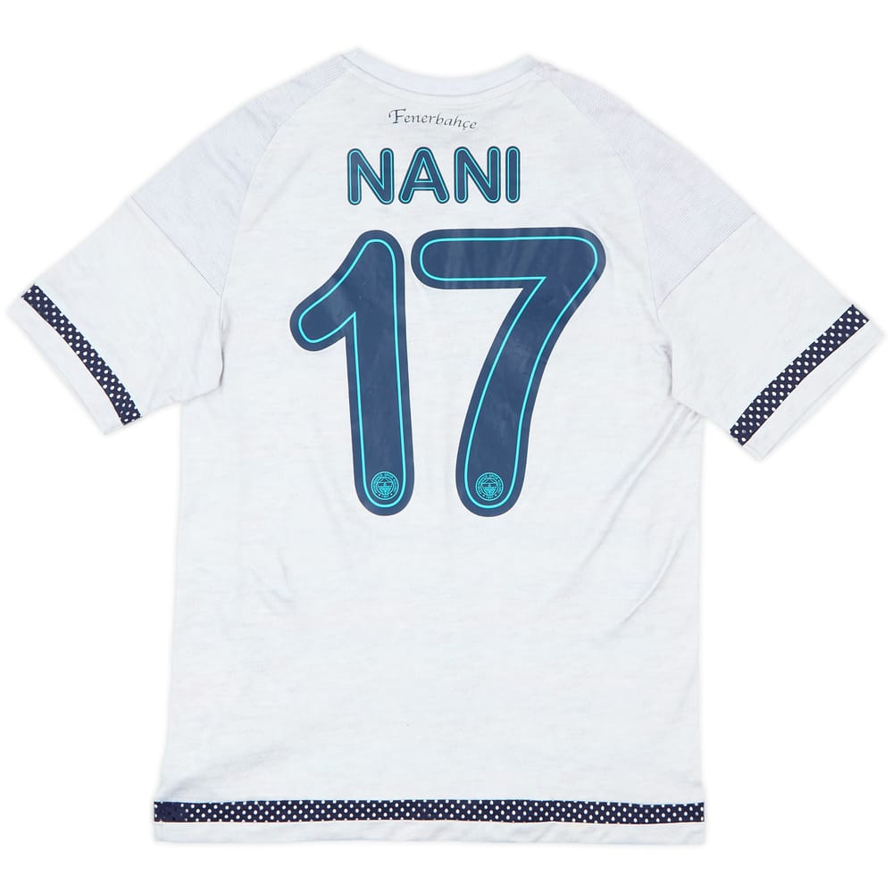 2015-16 Fenerbahce Away Shirt Nani #17 - 7/10 - (XL.Boys)