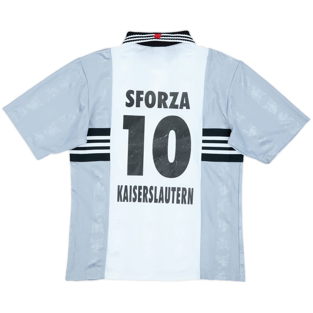 1997-98 Kaiserslautern Away Shirt Sforza #10 - 6/10 - (XL.Boys)