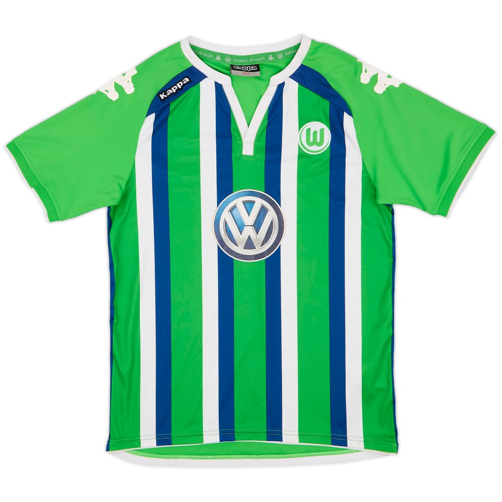 2015-16 Wolfsburg Away Shirt - 9/10 - (XL.Boys)