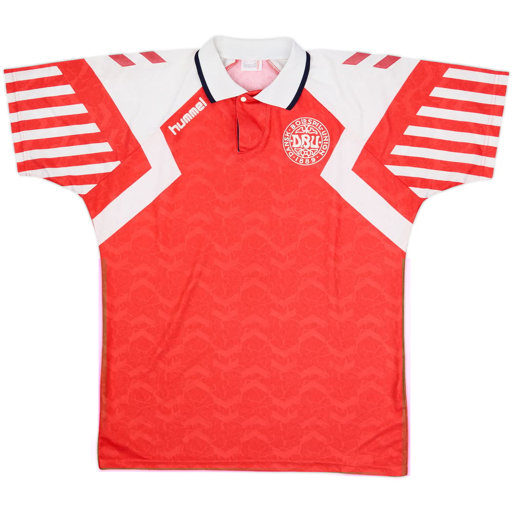 1992-93 Denmark Home Shirt - 8/10 - (XL)