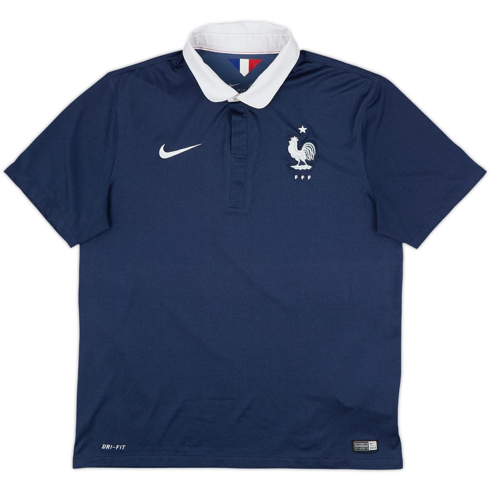 2014-15 France Home Shirt - 6/10 - (L)