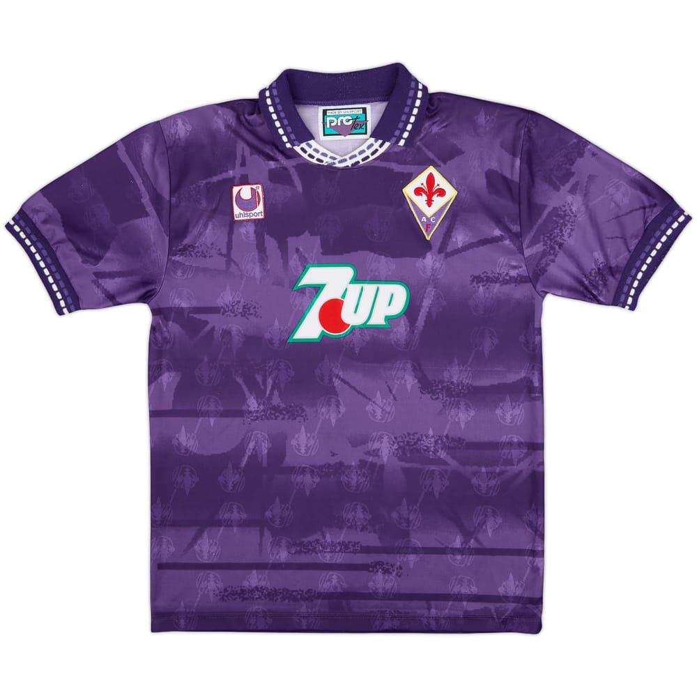 1993-94 Fiorentina Home Shirt #9 - 9/10 - (L)