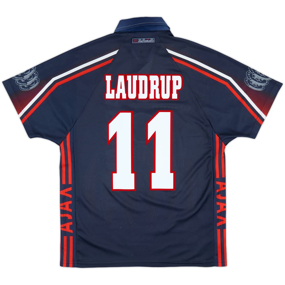 1997-98 Ajax Away Shirt Laudrup #11 - 9/10 - (M)