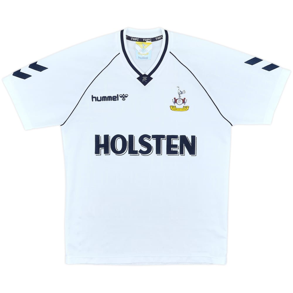 1989-91 Tottenham Home Shirt - 9/10 - (L)