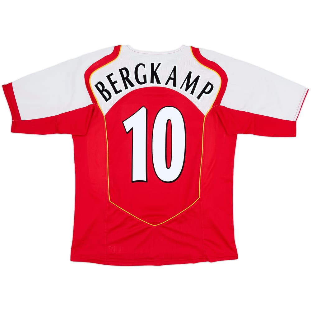 2004-05 Arsenal Home Shirt Bergkamp #10 - 7/10 - (L)