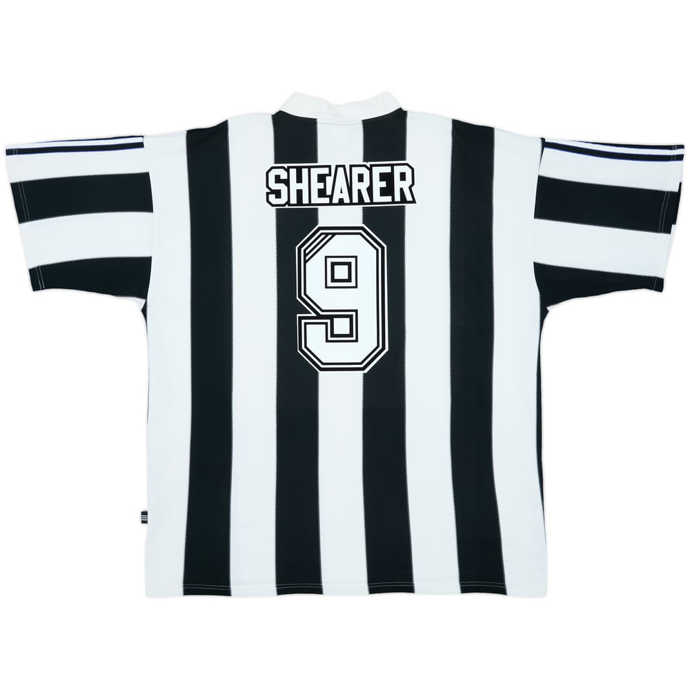 1995-97 Newcastle Home Shirt Shearer #9 - 7/10 - (XXL)