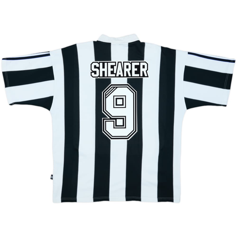 1995-97 Newcastle Home Shirt Shearer #9 - 8/10 - (XL)