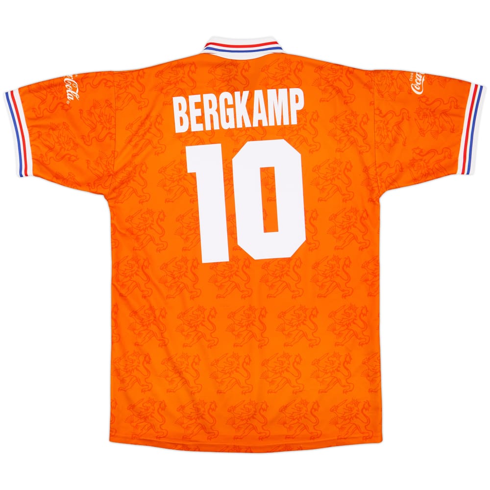 1994 Netherlands Home Shirt Bergkamp #10 - 9/10 - (L)