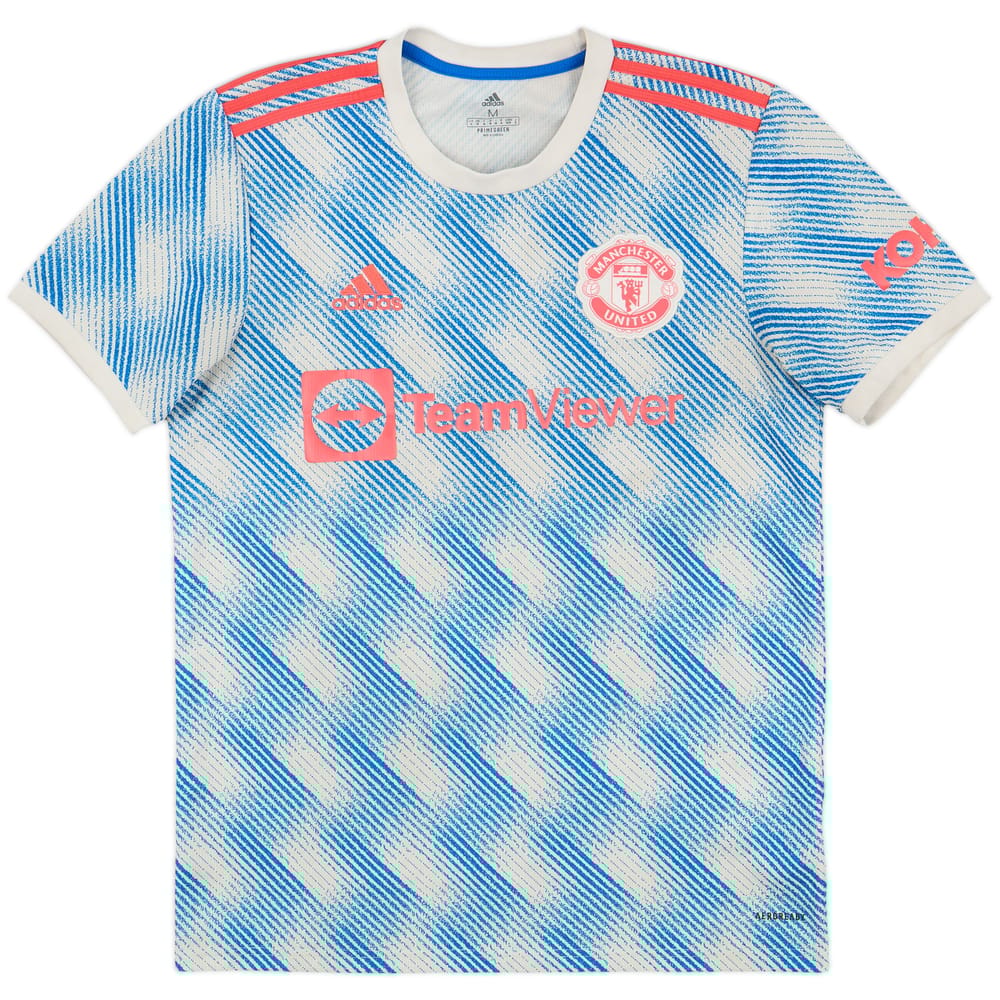 2021-22 Manchester United Away Shirt - 4/10 - (M)