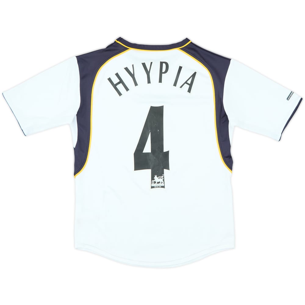 2001-03 Liverpool Away Shirt Hyypia #4 - 7/10 - (L.Boys)