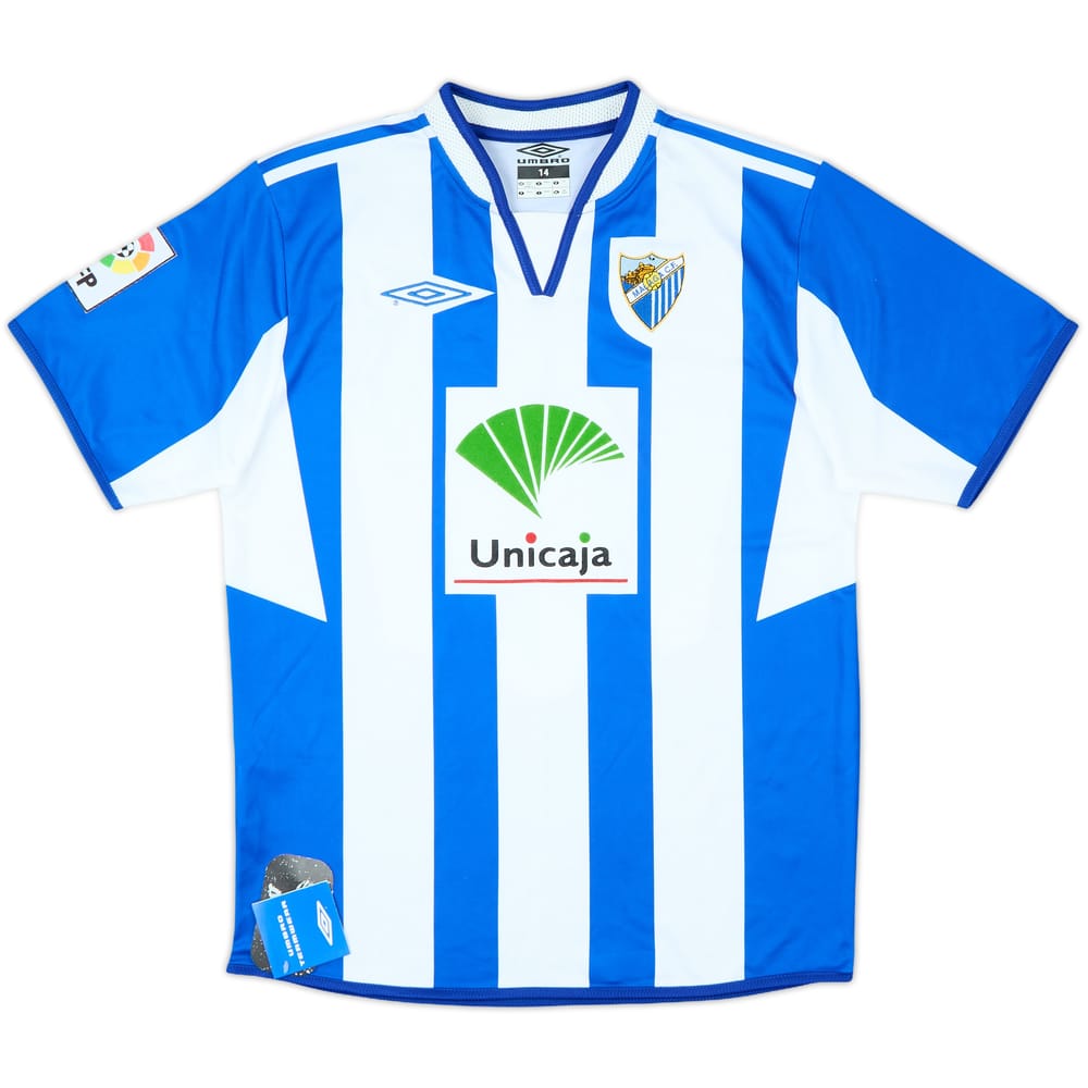 2004-05 Malaga Home Shirt (L.Boys)