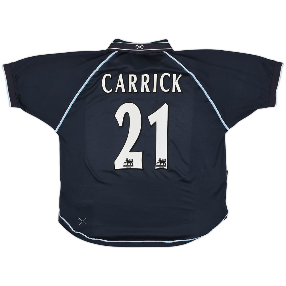 1999-01 West Ham Third Shirt Carrick #21 - 8/10 - (XXL)