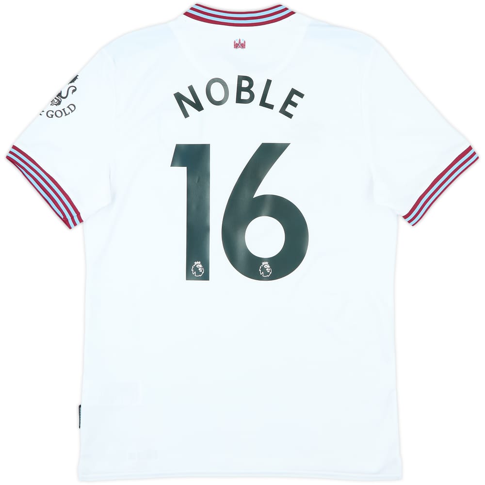 2019-20 West Ham Away Shirt Noble #16 - 8/10 - (L)