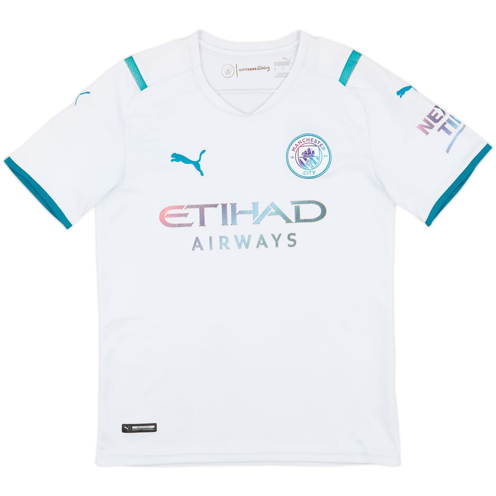 2021-22 Manchester City Away Shirt - 5/10 - (S)