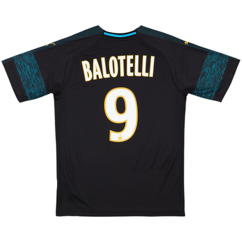 2018-19 Olympique Marseille Away Shirt Balotelli #9 - 9/10 - (S)