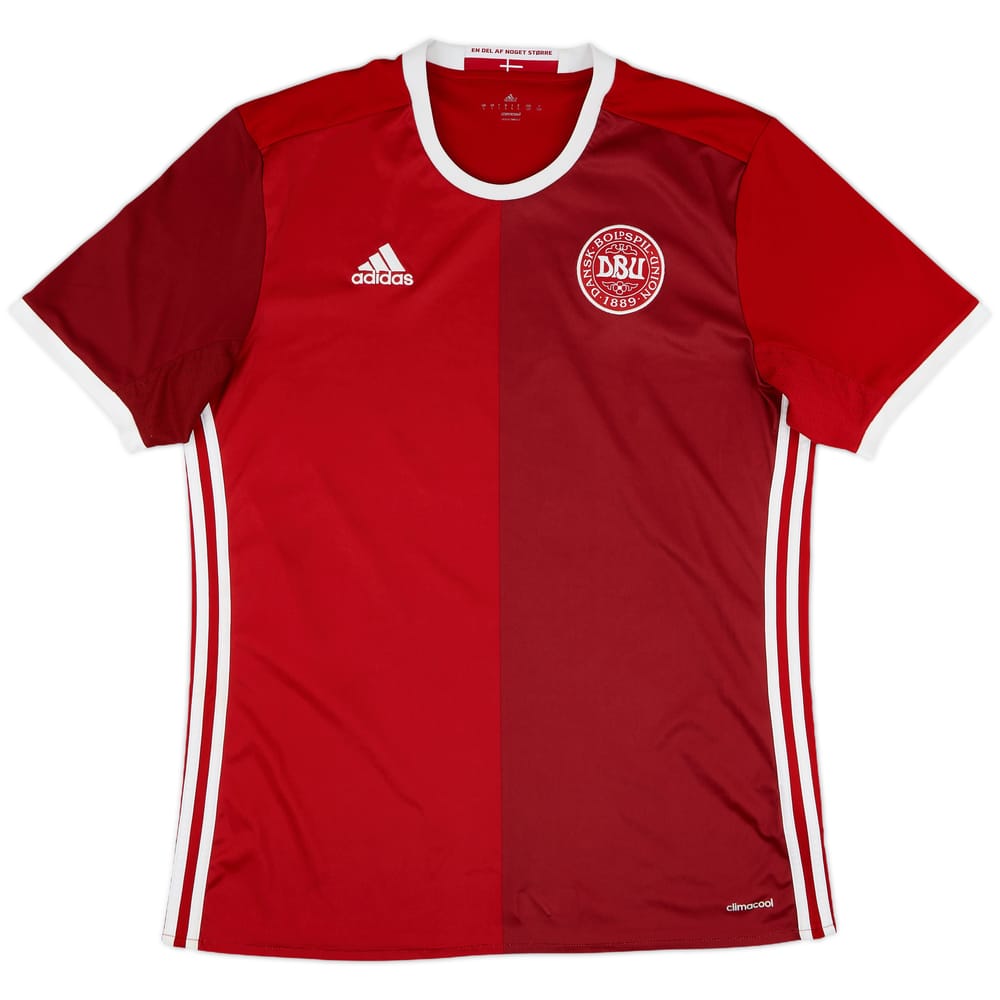 2015-16 Denmark Home Shirt - 9/10 - (L)