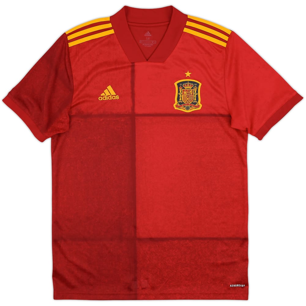 2020-21 Spain Home Shirt - 10/10 - (M)