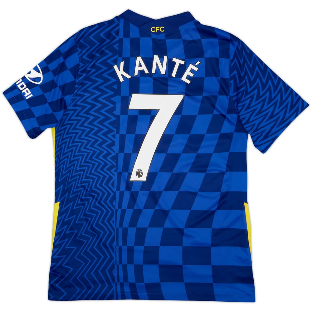 2021-22 Chelsea Home Shirt Kante #7 - 9/10 - (L)
