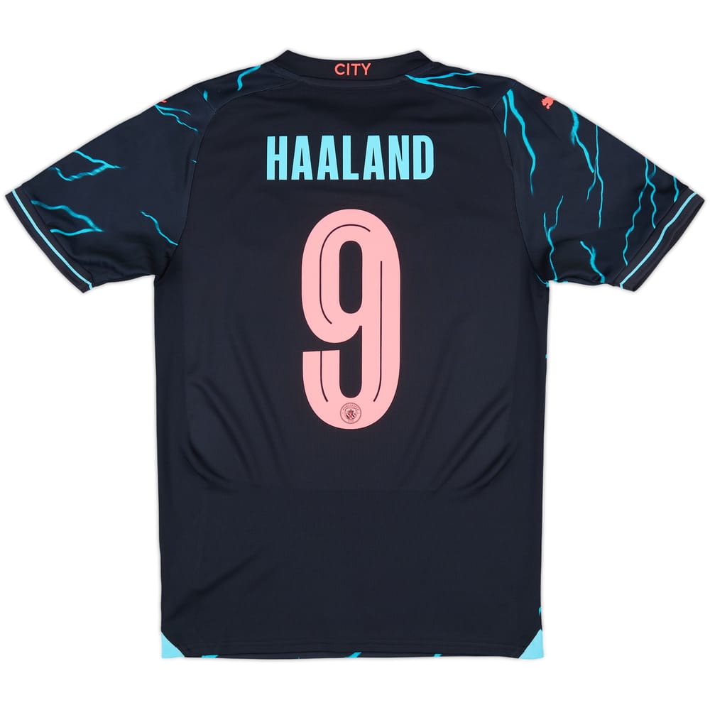 2023-24 Manchester City Third Shirt Haaland #9 - 10/10 - (S)