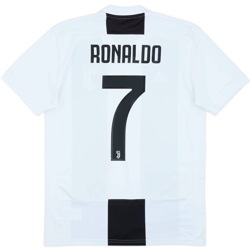 2018-19 Juventus Home Shirt Ronaldo #7 - 6/10 - (S)