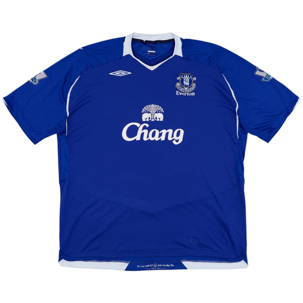 2008-09 Everton Home Shirt - 5/10 - (XL)