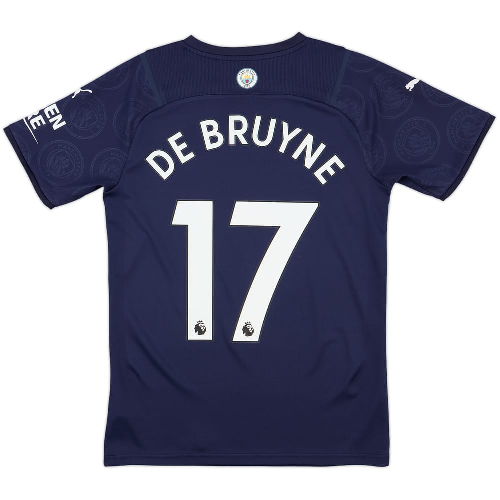 2021-22 Manchester City Third Shirt De Bruyne #17 - 10/10 - (S)