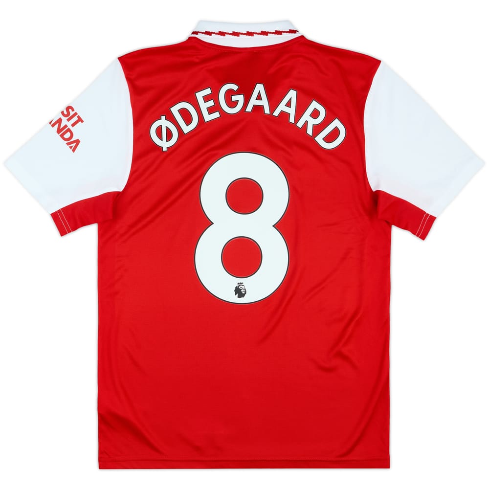 2022-23 Arsenal Home Shirt Odegaard #8 - 9/10 - (S)