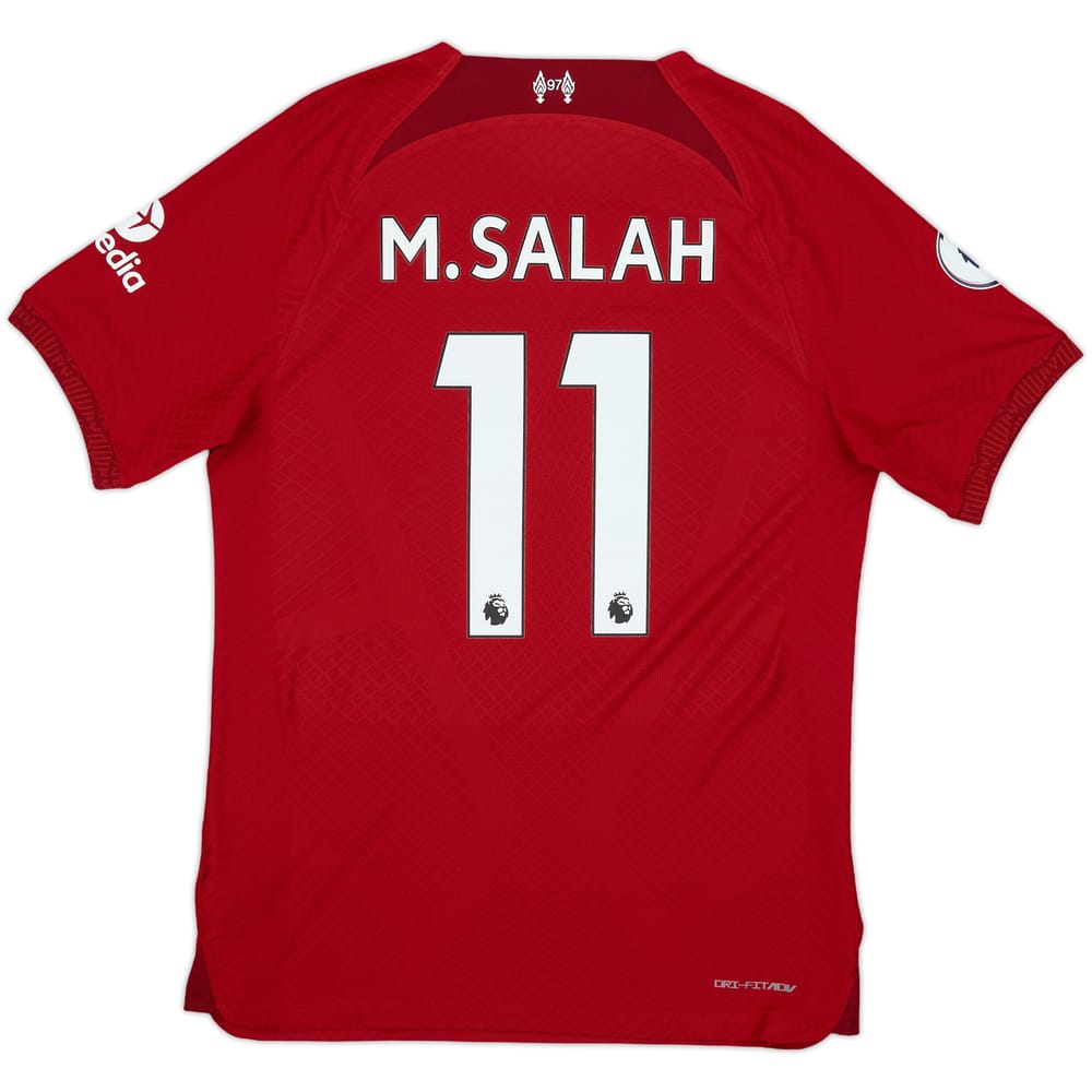 2022-23 Liverpool Authentic Home Shirt M.Salah #11 - 8/10 - (M)