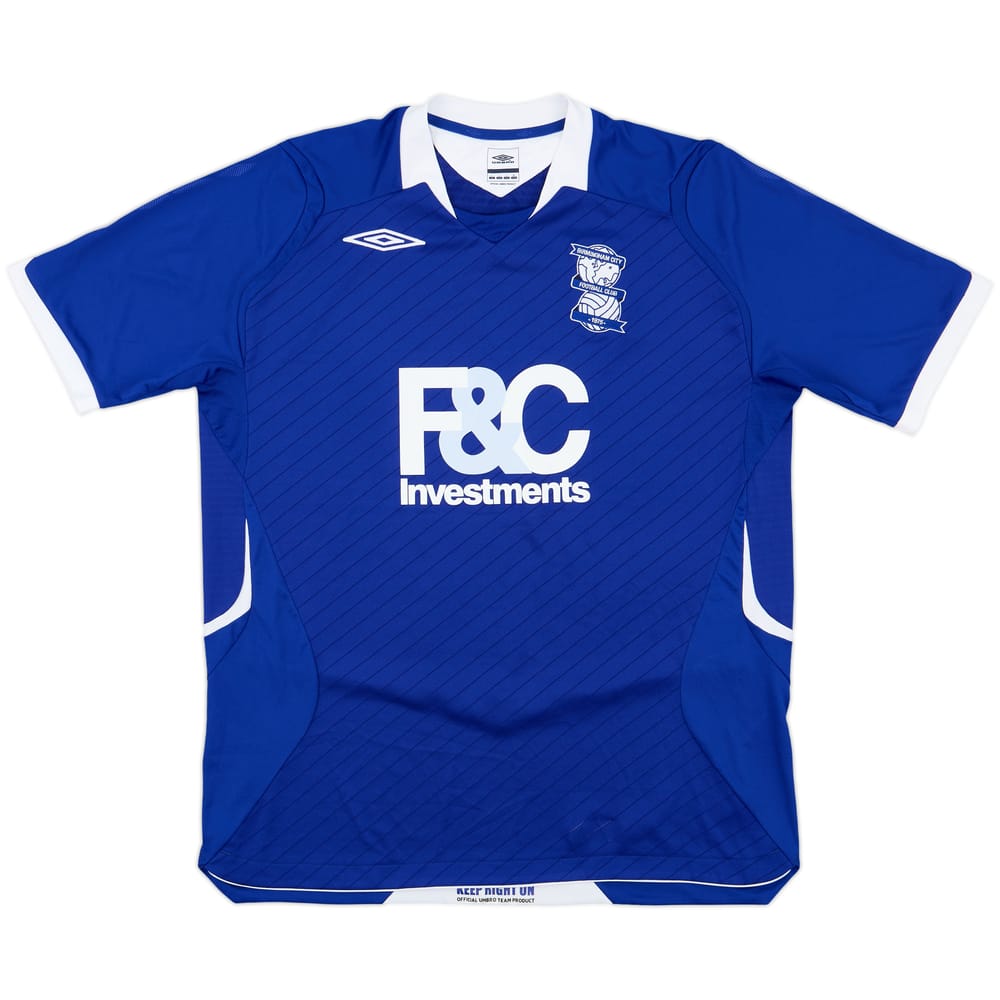 2008-09 Birmingham Home Shirt - 9/10 - (L)