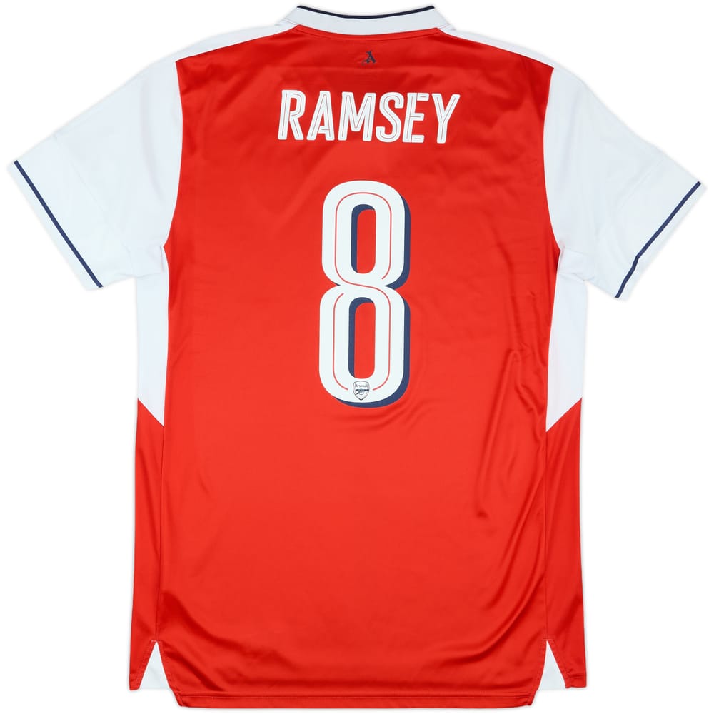 2016-17 Arsenal Home Shirt Ramsey #8 - 9/10 - (L)